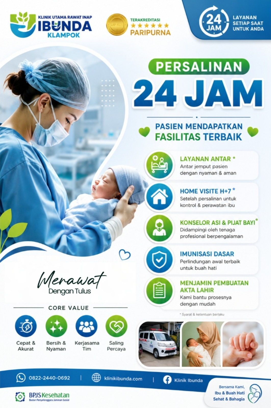 Peningkatan Fasilitas dan Layanan Kesehatan Prima di Klinik Ibunda