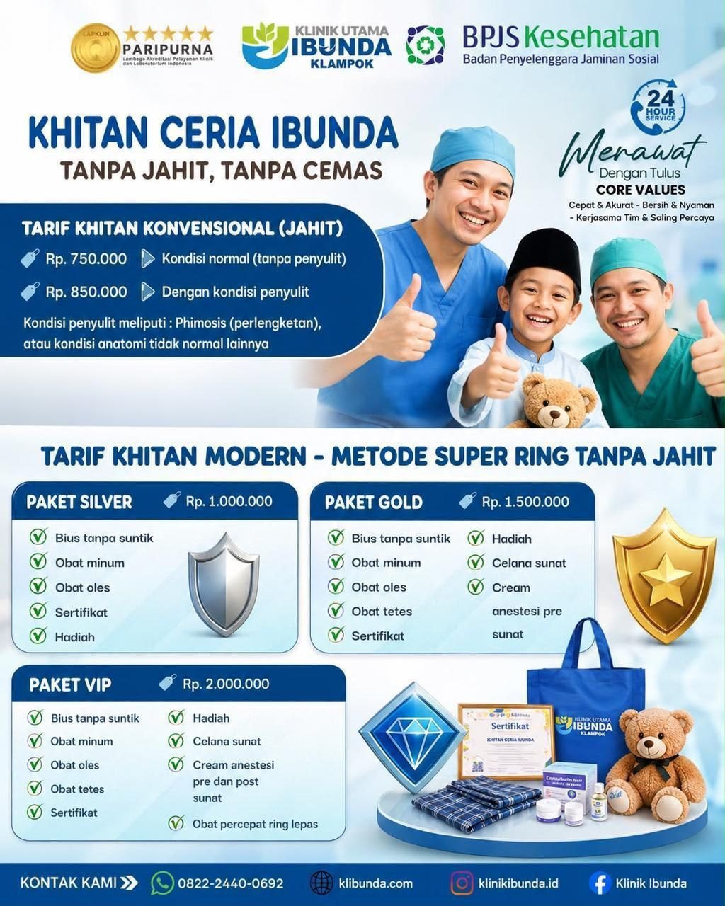 Yuk! Khitan di Klinik Ibunda Klampok